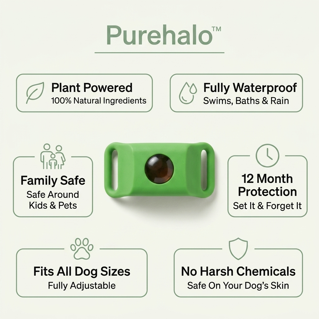 Purehalo™ Invisible Flea Barrier Collar