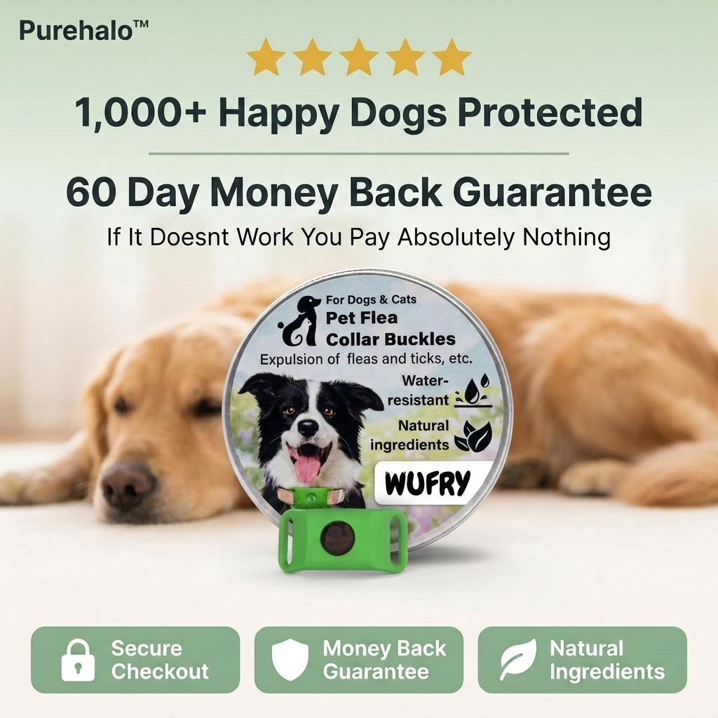 Purehalo™ Invisible Flea Barrier Collar